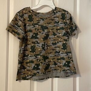 Kids XL 16/18 camo t shirt